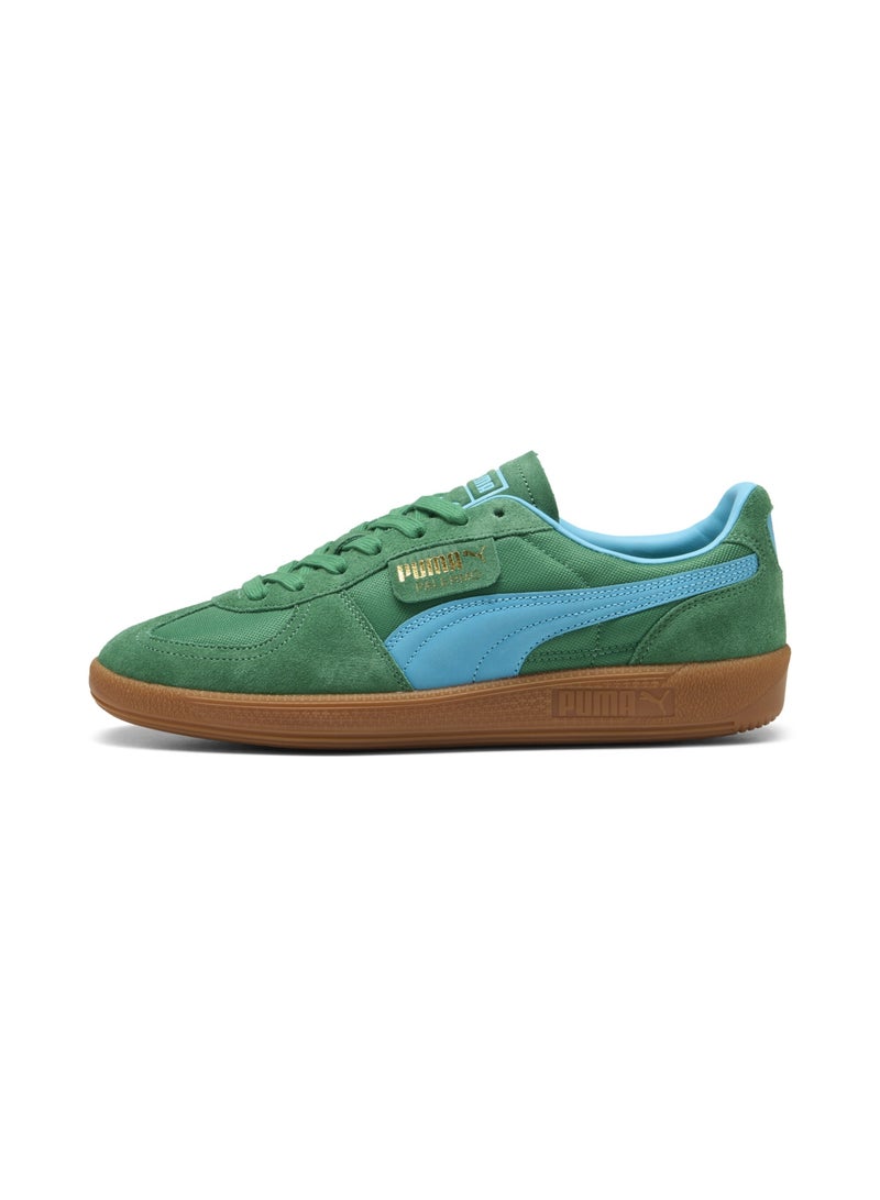 PUMA Palermo Vintage Update Mens Green Sneakers - Image 1